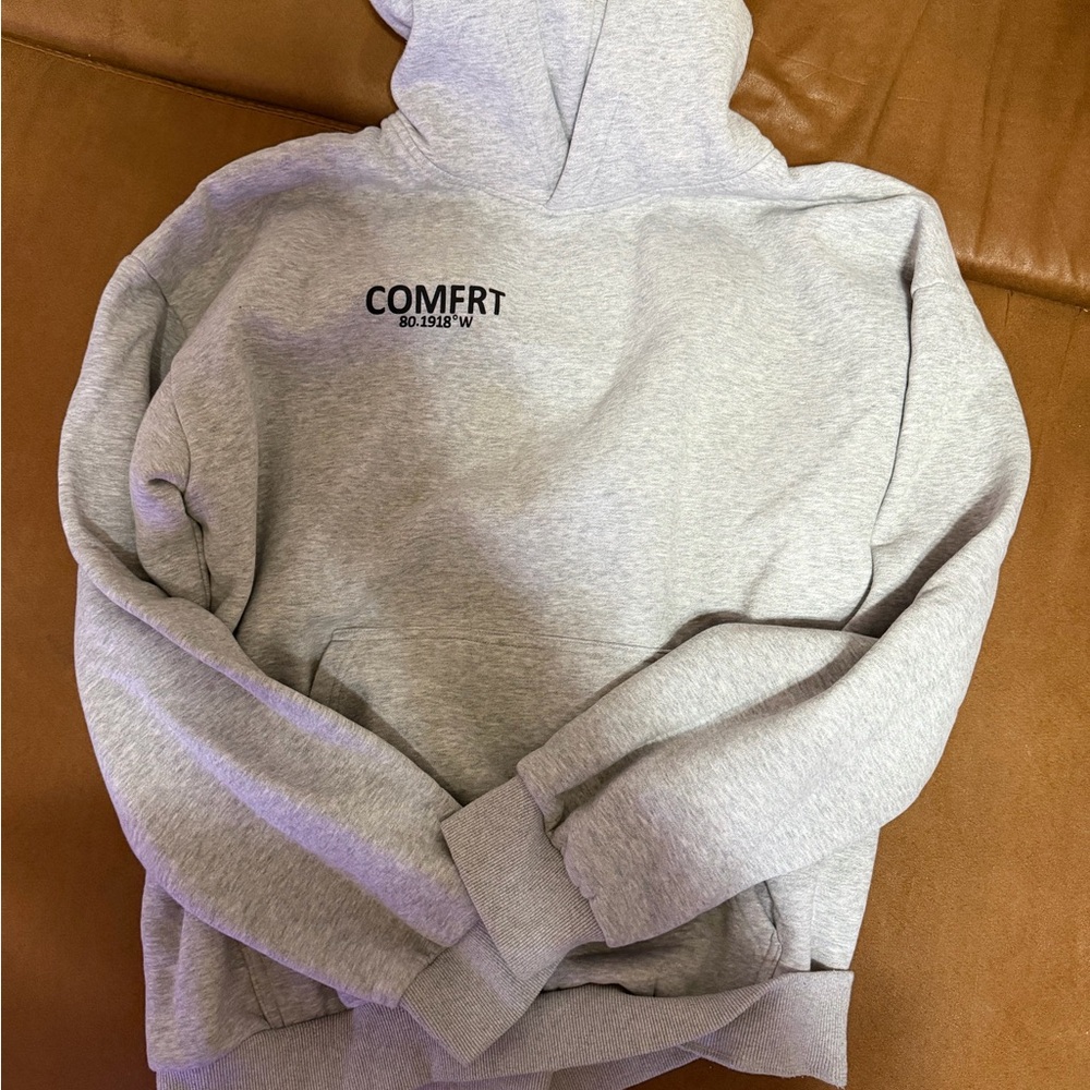 Comfort Gray Men's Hoodie Sweater